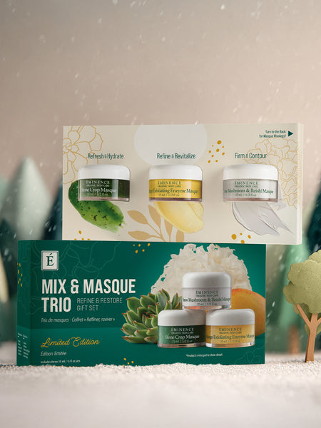 Mix and Masque Trio: Refine & Restore Gift Set 混合面膜三重奏：精緻修護禮盒